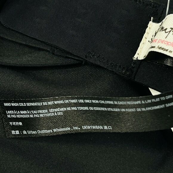 Free People Intimately Bra 32D Ari Underwire Plunge Stretch Convertible Straps - Picture 7 of 8